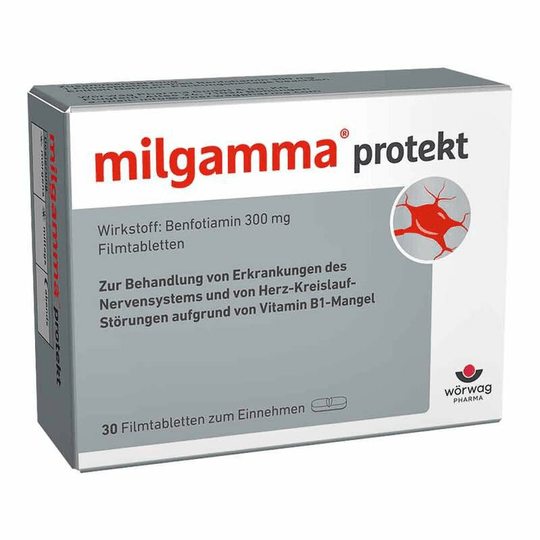 Milgamma® protekt vitamin B1 tablets, 30 pcs - TrustMedUSA