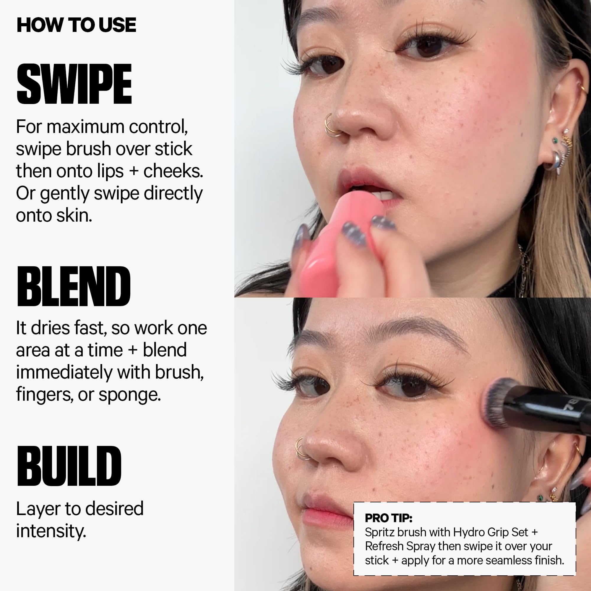 Milk Makeup Cooling Water Jelly Tint – Long-Lasting Sheer Lip + Cheek Stain with Firming Vegan Collagen + Hydrating Aloe – Transfer Proof, Buildable Lip Tint + Blush – Chill (Red), 0.17 oz - TrustMedUSA