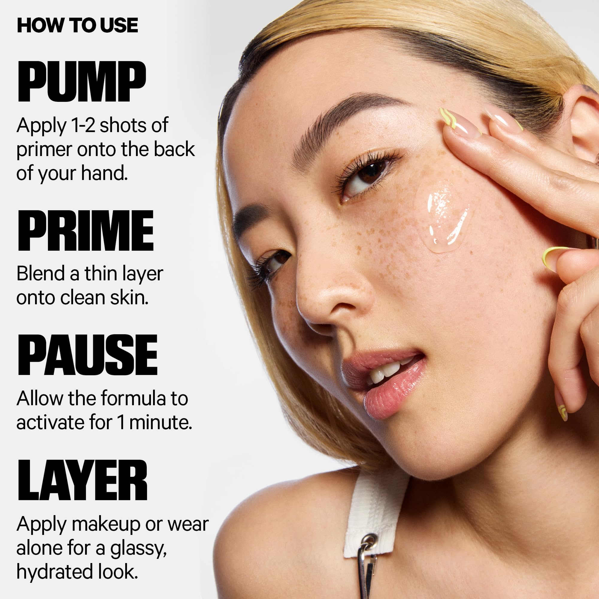 Milk Makeup Hydro Grip Primer with Hyaluronic Acid + Niacinamide – Hydrating Face Primer Grips Makeup for Up to 12 Hours – Silicone-Free, Lightweight Gel with Dewy Finish – 0.33 oz - TrustMedUSA