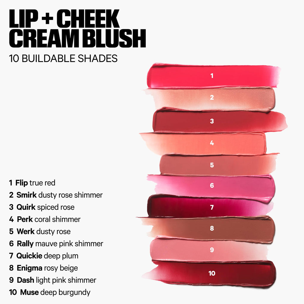 Milk Makeup Lip + Cheek Stick – Buildable Cream Blush + Lip Color w/Hydrating Mango Butter + Avocado Oil for a Natural Flush – Long-Lasting, Multiuse, Vegan Formula – Werk (Dusty Rose), 0.21 oz - TrustMedUSA