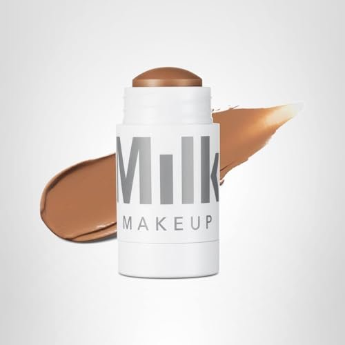Milk Makeup Matte Bronzer – Buildable Cream Bronzer Stick with Mango Butter + Apricot Oil – Hydrating, Multi-Use Formula for a Sunkissed Glow – Baked, 0.19 oz - TrustMedUSA