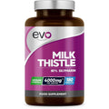 Milk Thistle Tablets 4000mg | 80% Silymarin | 180 Tablets | High Strength Vegan Supple - TrustMedUSA