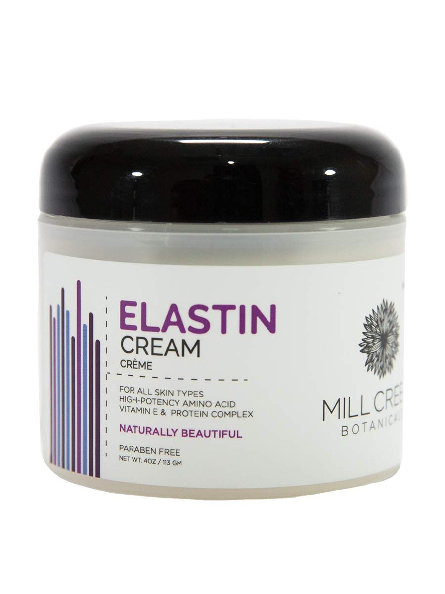 Mill Creek Botanicals Elastin Cream , 4 Ounce - Maple Wellness Supplements