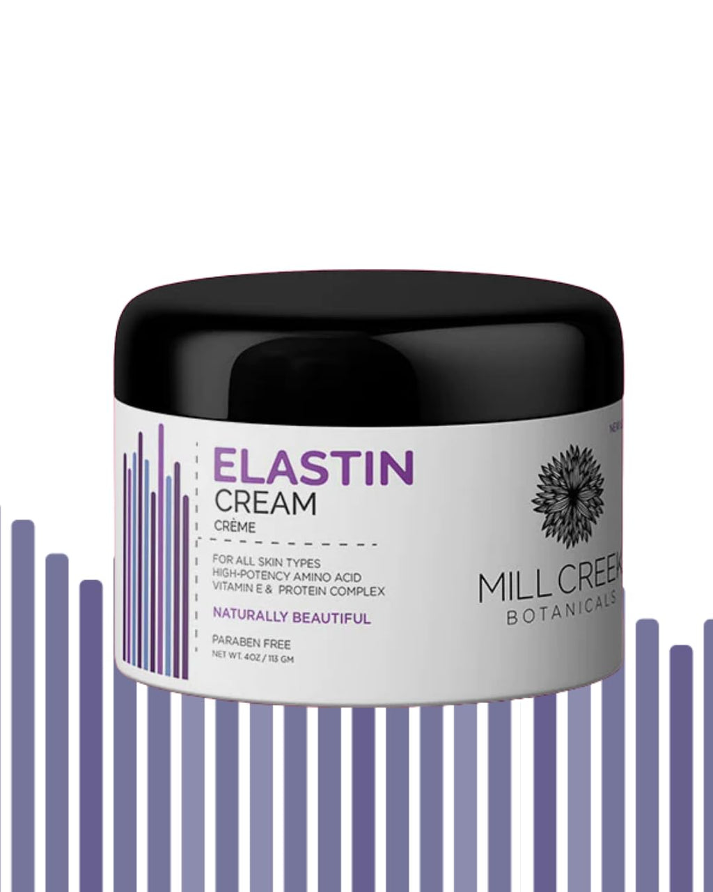 Mill Creek Creme Elastin Organic 4 Ounce -3 pack - Maple Wellness Supplements