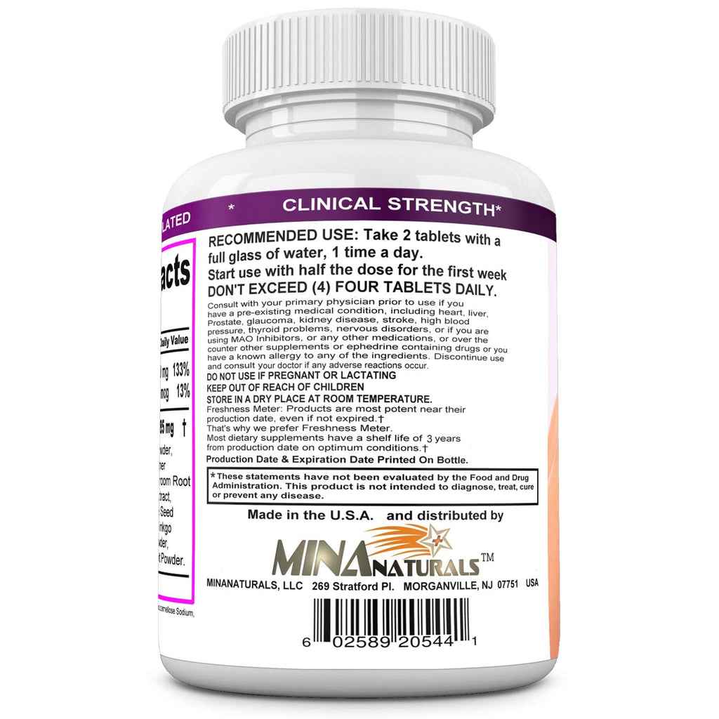 MINANATURALS VARICOSOLVE The Natural Supplement for Leg Veins. 60 Tablets - TrustMedUSA