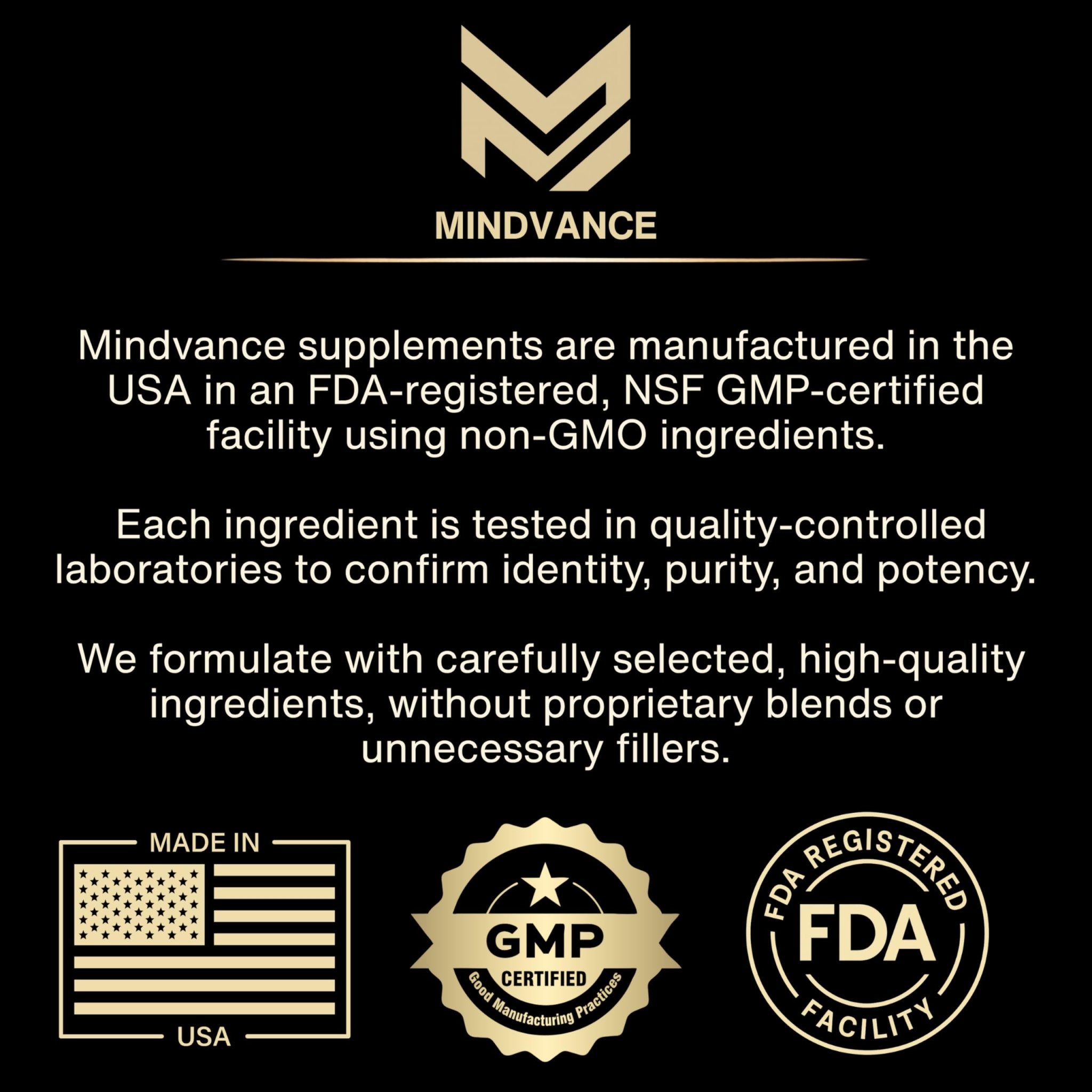 Mindvance Apigenin 100mg with L-Theanine 200mg Supplement Capsules for Sleep Support, Relaxation, Clarity & Calm | Melatonin Free | 60 Vegan Capsules - TrustMedUSA