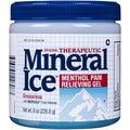 Mineral Ice Pain Relieving Gel - 8 oz, Pack of 4 - TrustMedUSA
