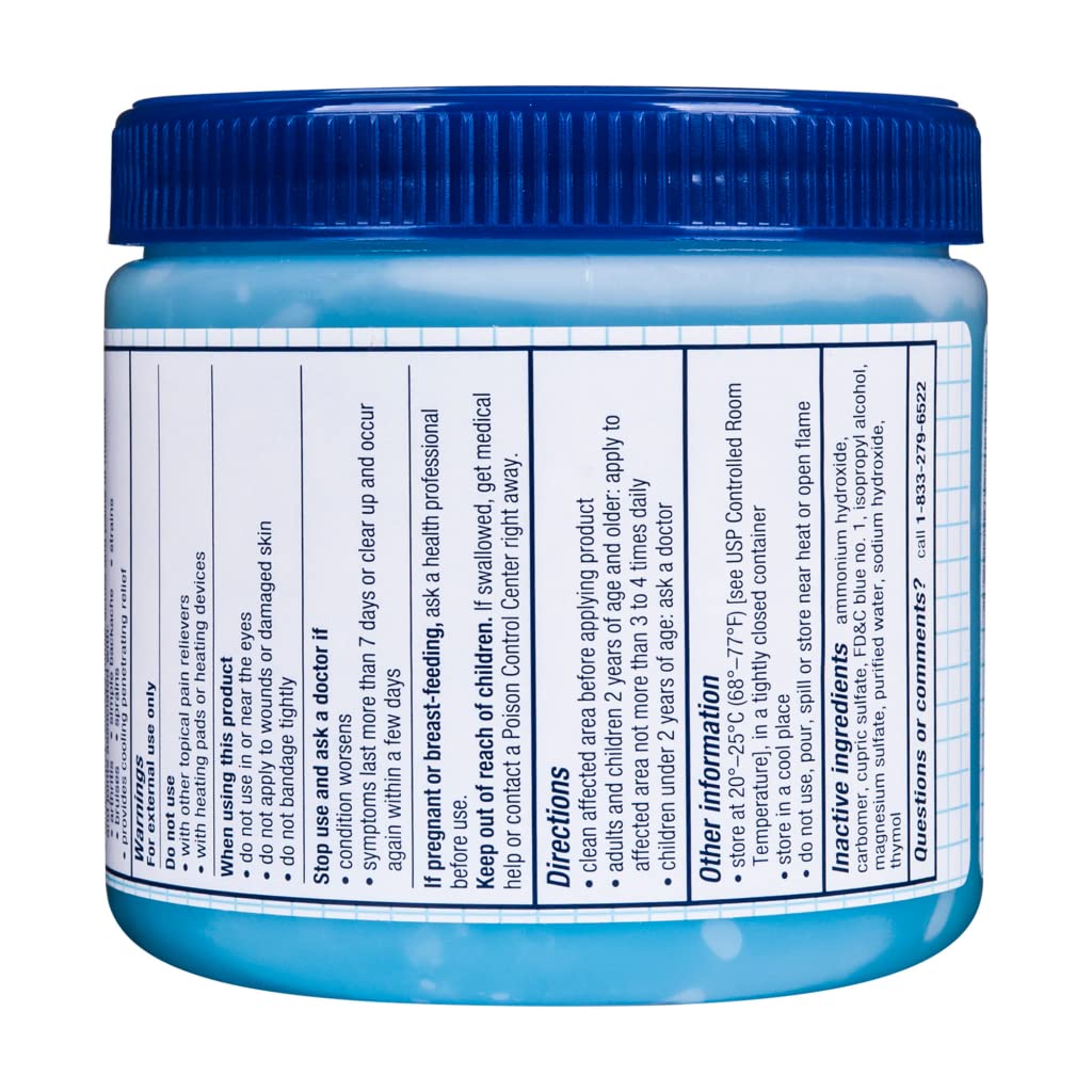Mineral Ice Pain Relieving Gel - 8 oz, Pack of 4 - TrustMedUSA