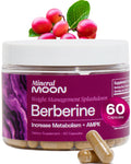 Mineral Moon Premium Berberine Supplement Body Composition, 60 Capsules - with Cissus Quadrangularis & Berberine Phytosome - Supports Overall Wellness - TrustMedUSA