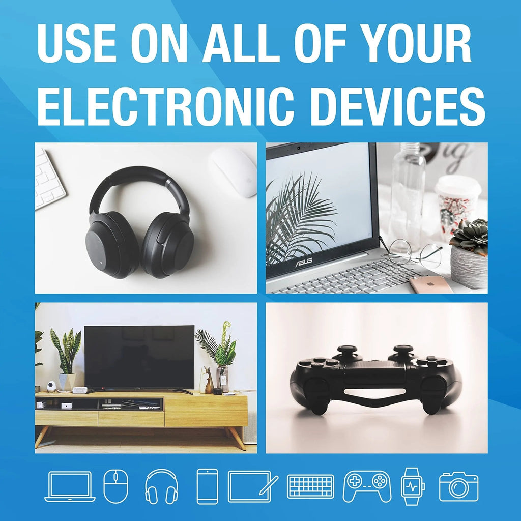 MiracleWipes for Electronics Cleaning - Screen Wipes Designed for TV, Phones, Monitors - TrustMedUSA