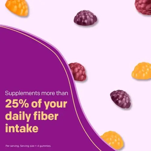MiraLAX: MiraFIBER Gummies, 8g of Daily Prebiotic Fiber with B Vitamins to Support - TrustMedUSA