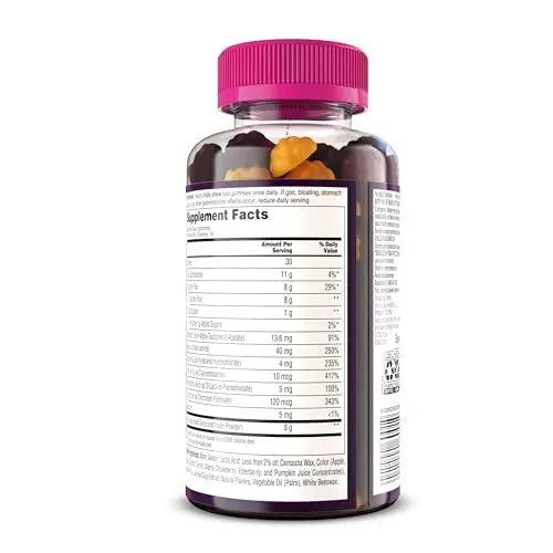 MiraLAX: MiraFIBER Gummies, 8g of Daily Prebiotic Fiber with B Vitamins to Support - TrustMedUSA