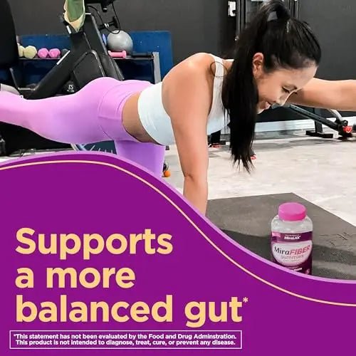 MiraLAX: MiraFIBER Gummies, 8g of Daily Prebiotic Fiber with B Vitamins to Support - TrustMedUSA