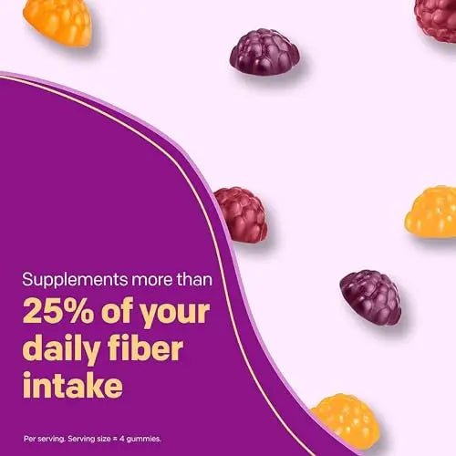 MiraLAX New MiraFIBER Gummies, 8g of Daily Prebiotic Fiber with B Vitamin - TrustMedUSA