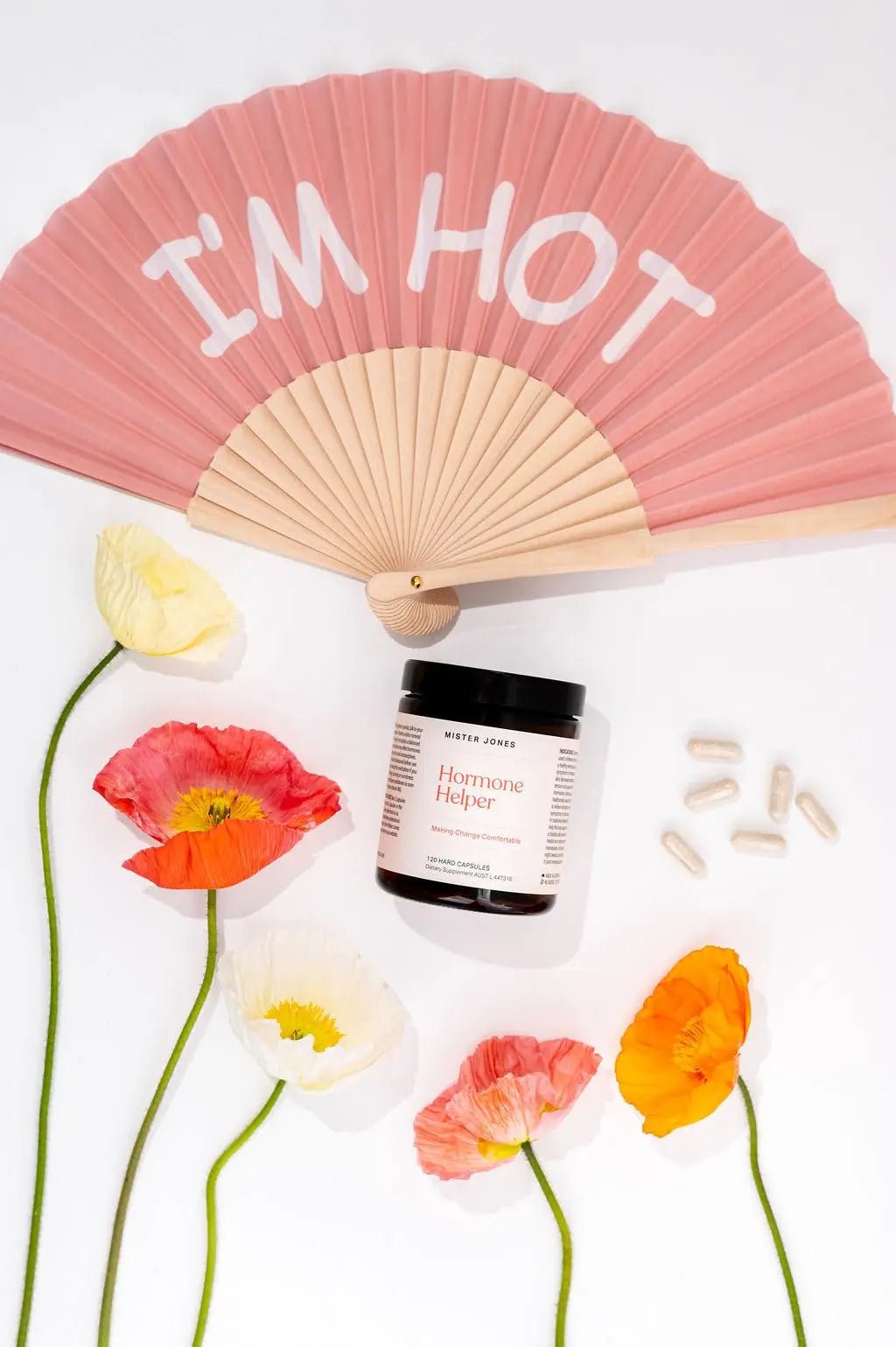 Mister Jones Hormone Helper – Women’s Daily Wellness Support – Adaptogenic & Nutrient Blend for Energy, Mood & Natural Vitality – Female Wellbeing Formula - TrustMedUSA