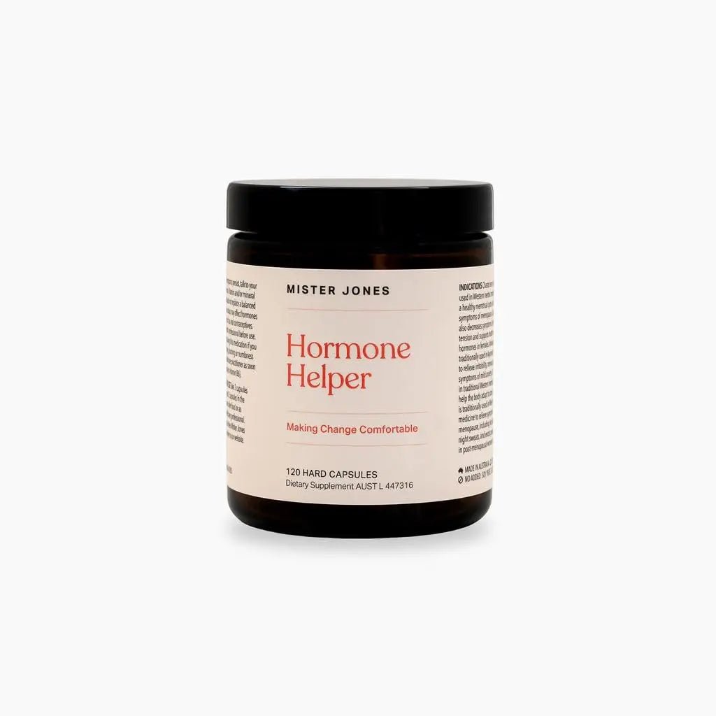 Mister Jones Hormone Helper – Women’s Daily Wellness Support – Adaptogenic & Nutrient Blend for Energy, Mood & Natural Vitality – Female Wellbeing Formula - TrustMedUSA