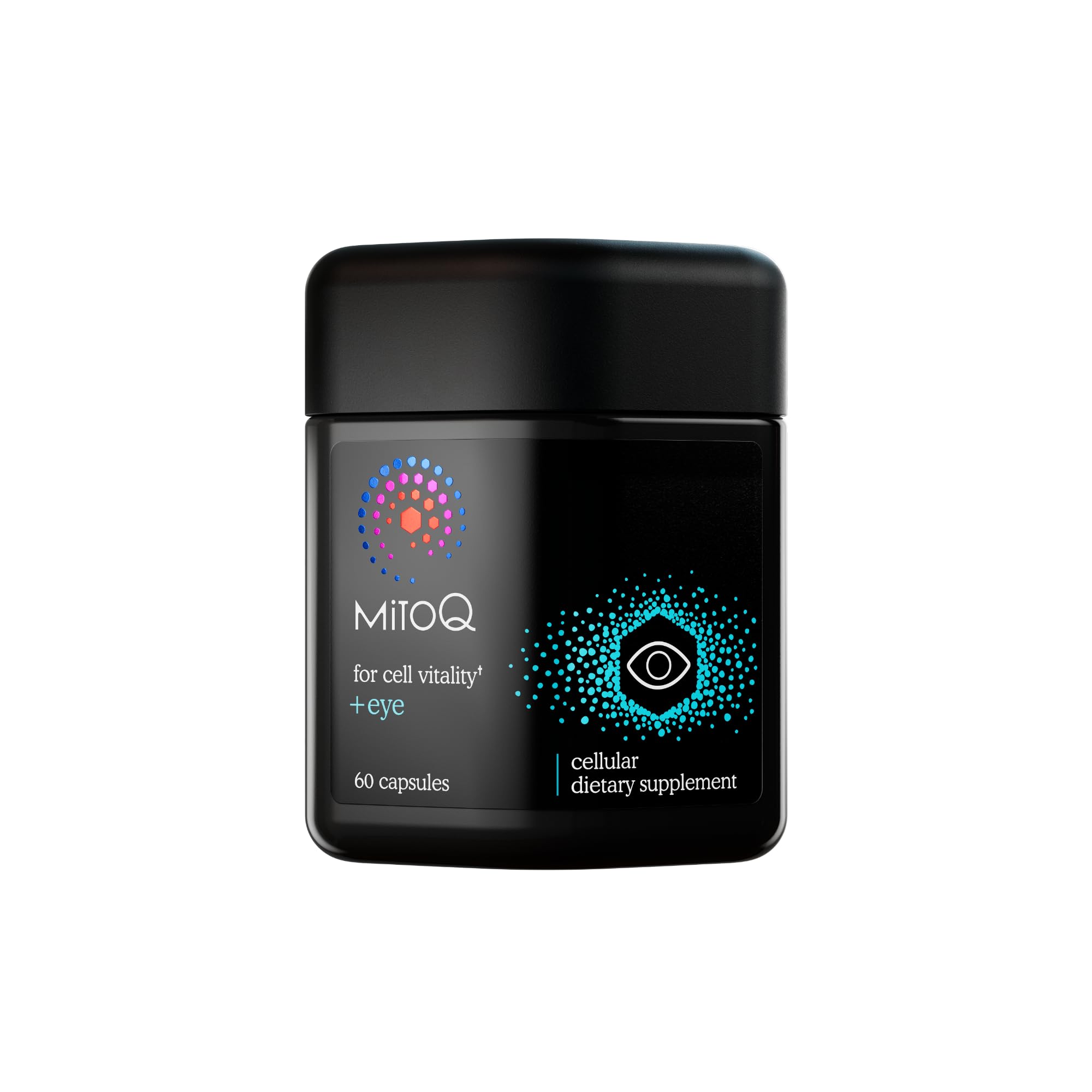 MitoQ +Eye – Eye Health Supplement with Lutein & Zeaxanthin (5:1 Ratio), Bilberry, Maritime Pine Bark, Zinc, Mitoquinol | Supports Macular Health, Visual Clarity & Blue Light Defense - TrustMedUSA