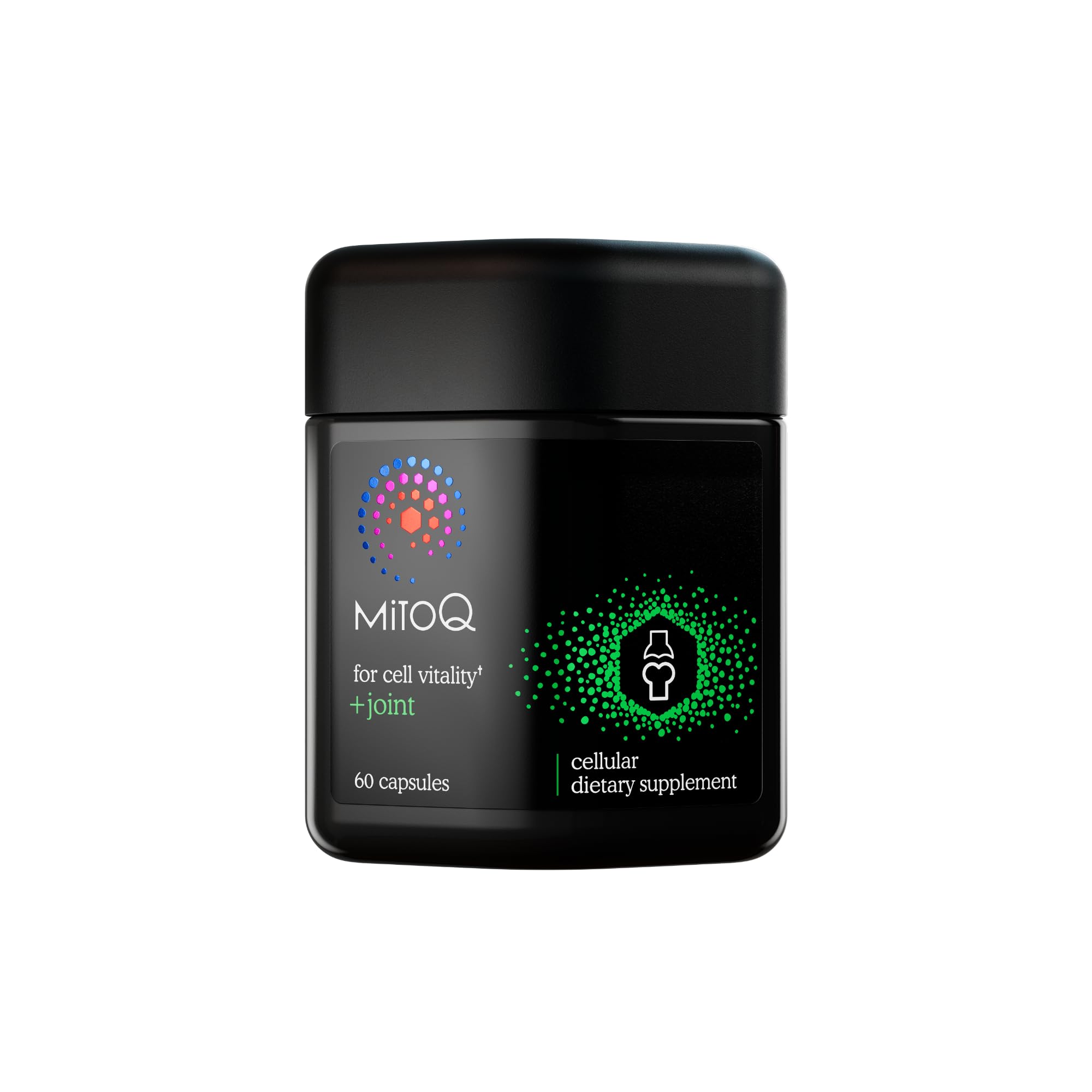 MitoQ +Joint Advanced CoQ10 Antioxidant Supplement - Contains Mitoquinol Mesylate & Green Lipped Mussel Omega Oil Extract - Supports Healthy Joint, Mobility and Cell Vitality (60 Softgel Capsules) - TrustMedUSA