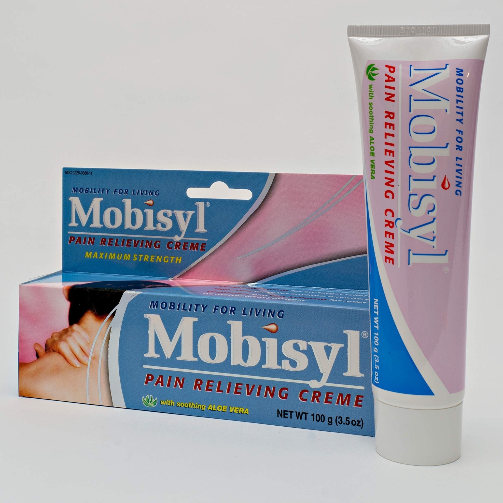 Mobisyl Pain Relieving Creme with Soothing Aloe Vera, 3.5-Ounce Tube - TrustMedUSA