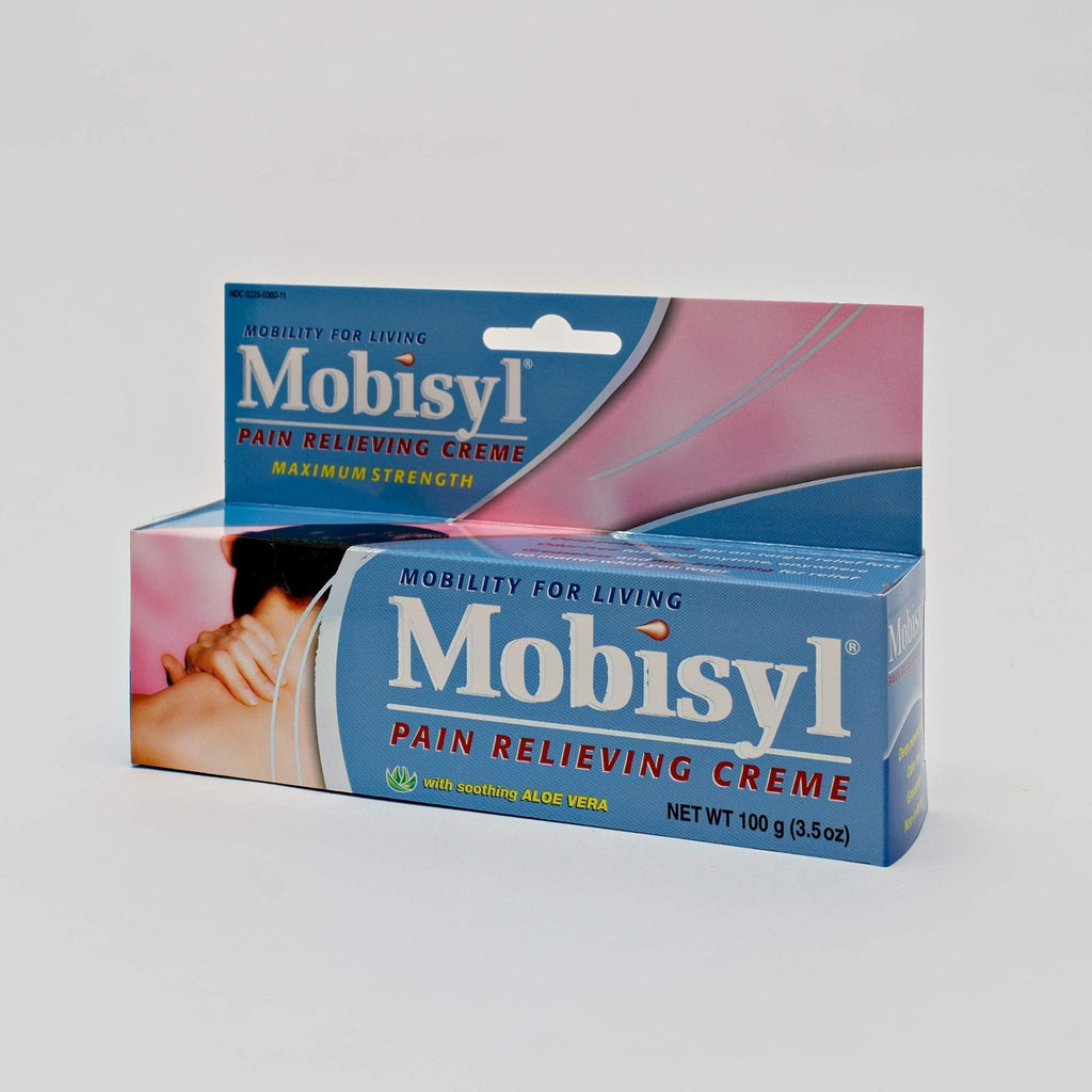 Mobisyl Pain Relieving Creme with Soothing Aloe Vera, 3.5-Ounce Tube - TrustMedUSA