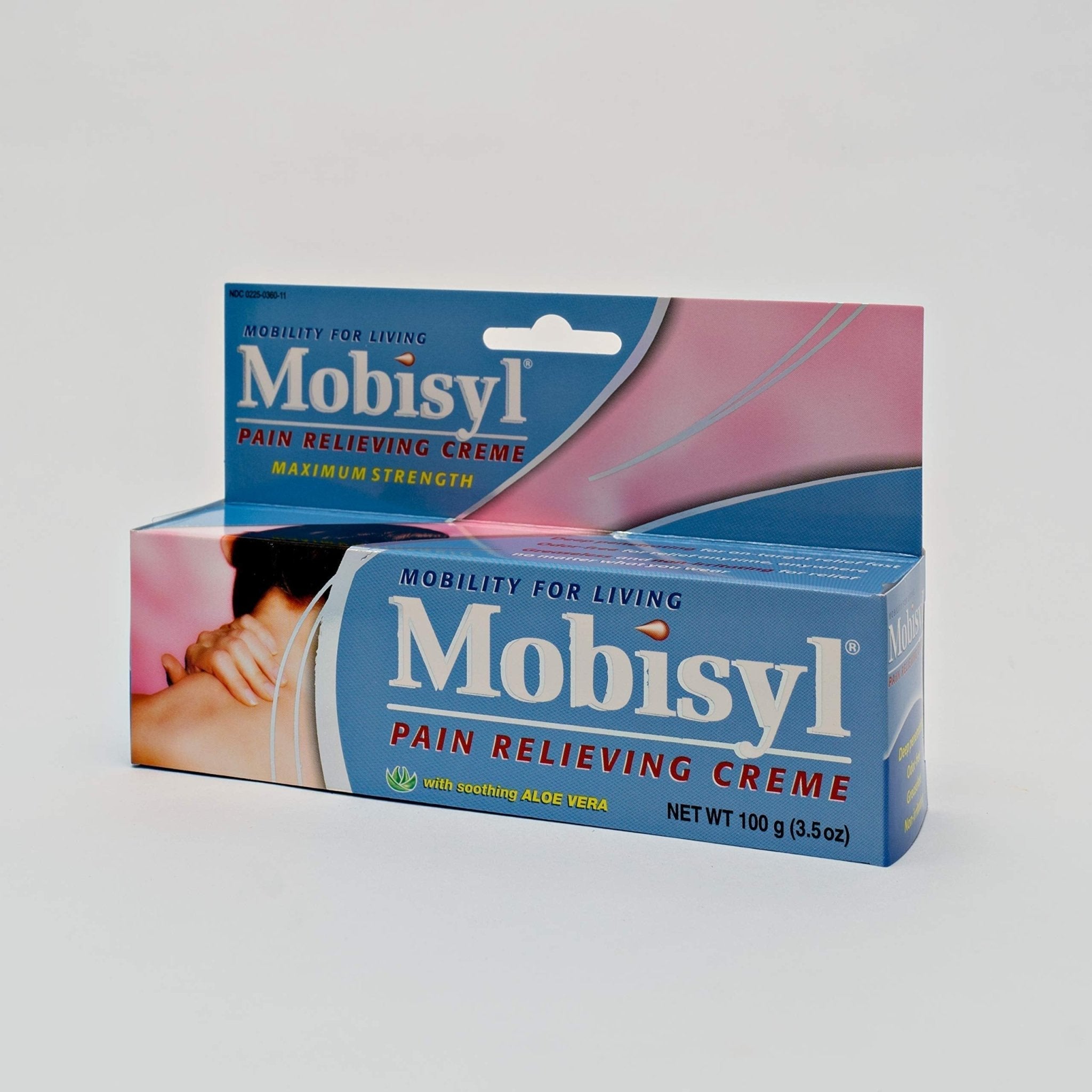 Mobisyl Pain Relieving Creme with Soothing Aloe Vera, 3.5-Ounce Tube - TrustMedUSA