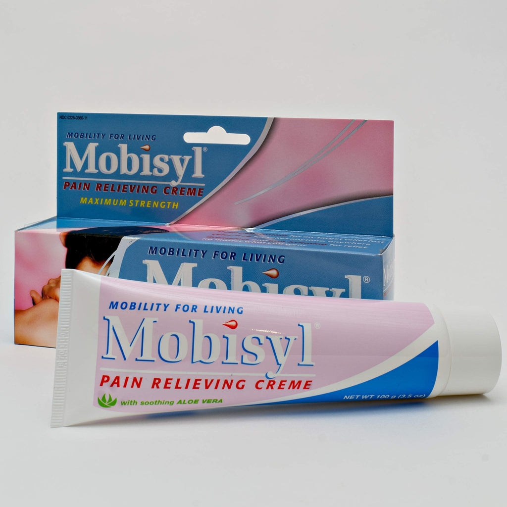 Mobisyl Pain Relieving Creme with Soothing Aloe Vera, 3.5-Ounce Tube - TrustMedUSA