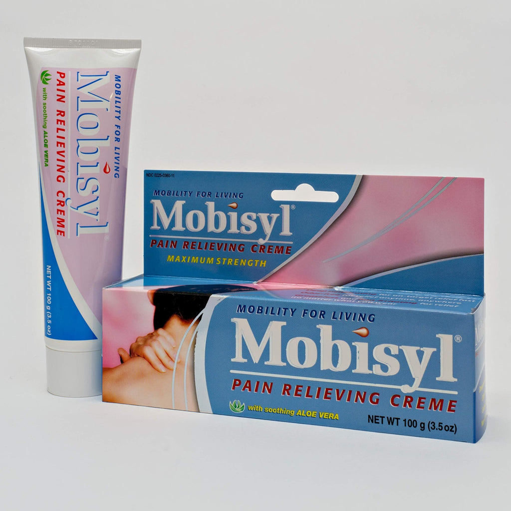 Mobisyl Pain Relieving Creme with Soothing Aloe Vera, 3.5-Ounce Tube - TrustMedUSA