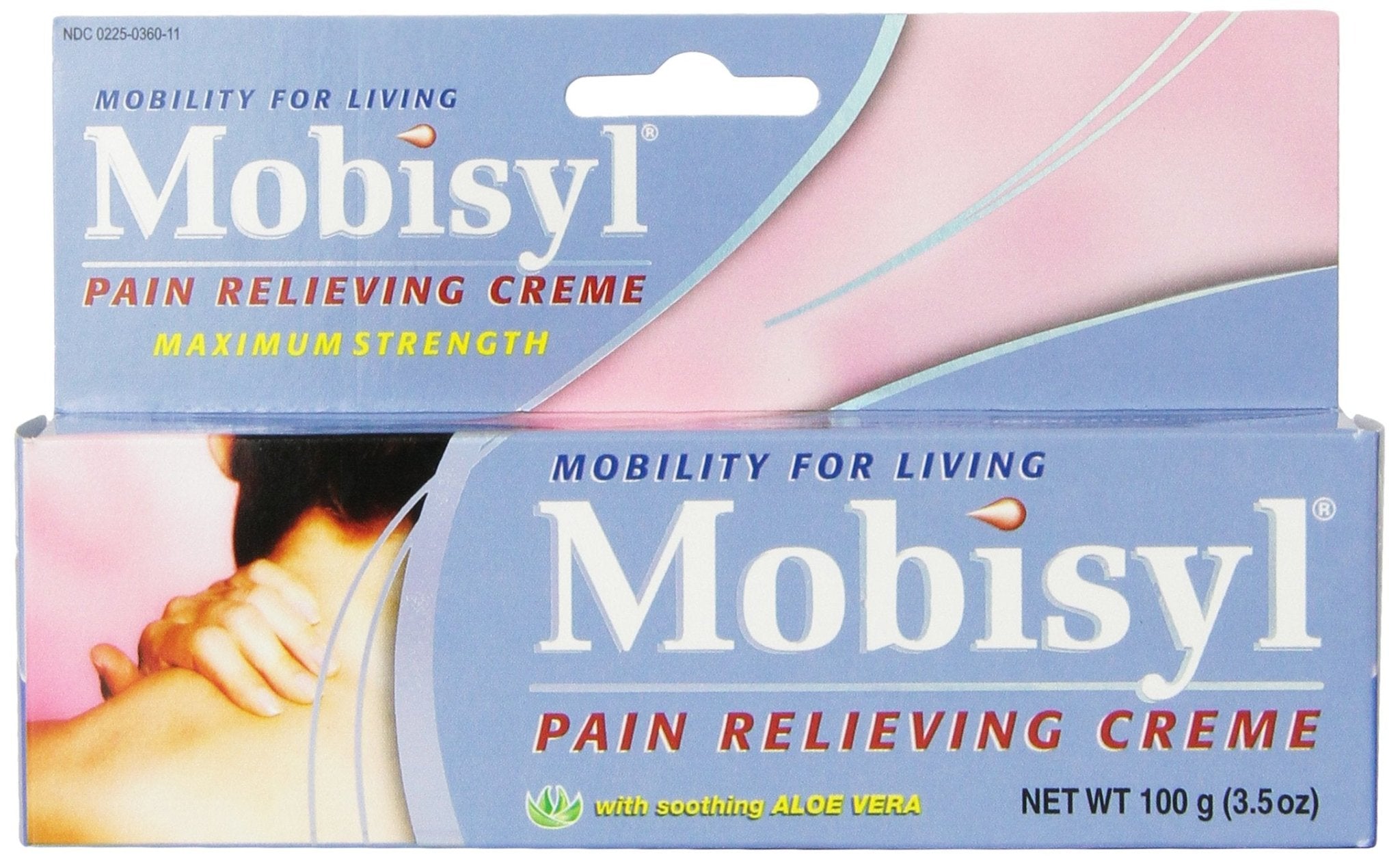 Mobisyl Pain Relieving Creme with Soothing Aloe Vera, 3.5-Ounce Tube - TrustMedUSA