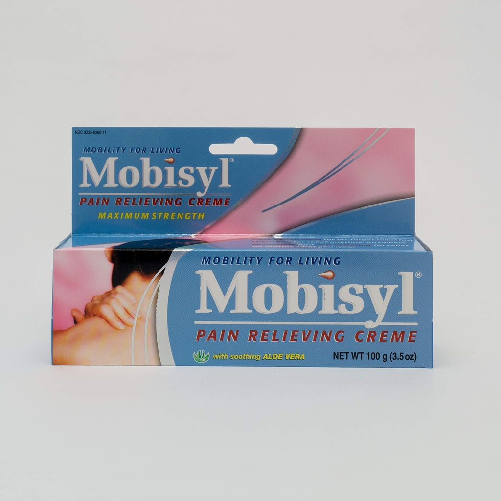 Mobisyl Pain Relieving Creme with Soothing Aloe Vera, 3.5-Ounce Tube - TrustMedUSA