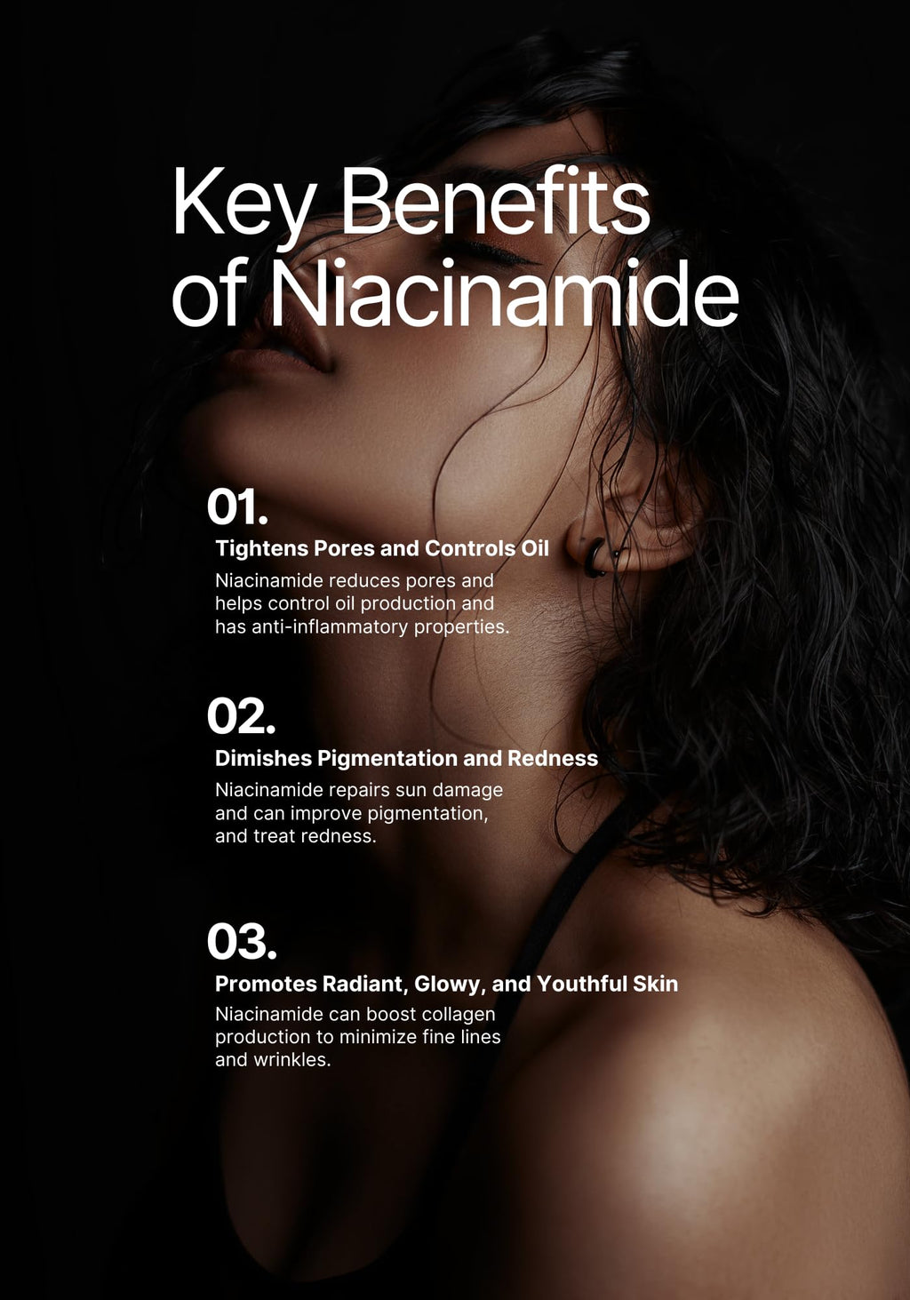 Mochi Glow 20% Niacinamide Serum for Face, High Potency Pore Tightening Skin Serum with Hyaluronic Acid & Glutathione, Anti-Aging Serum for Dark Spots & Fine Lines, Korean Skincare, 50ml/1.7fl.oz. - Maple Wellness Supplements