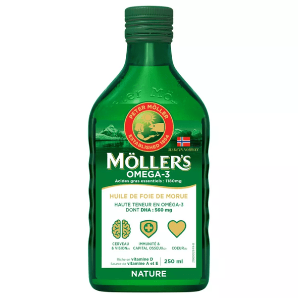 Möller's Cod Liver Oil Nature 250 ml - TrustMedUSA