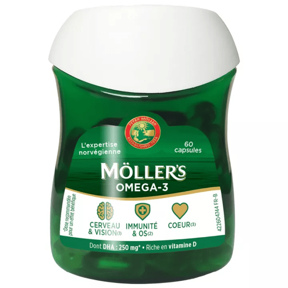 Möller's Omega 3 Rich in Vitamin D - TrustMedUSA