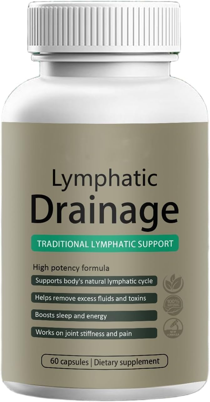 MOKA Lymphatic Drainage Capsules, New Maximum Potency Formula with Dandelion Extract, Cleavers Extract - Supports Cellulite Reduction 60 Capsules.xx - Maple Wellness Supplements