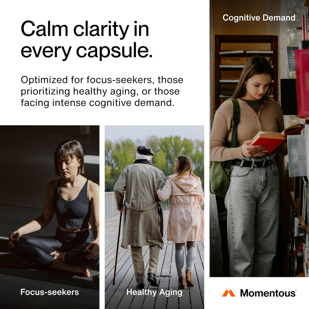 Momentous Magtein Magnesium L-Threonate - Brain & Rest Support Supplement - Boosts Cognitive Function & Sleep Quality - TrustMedUSA