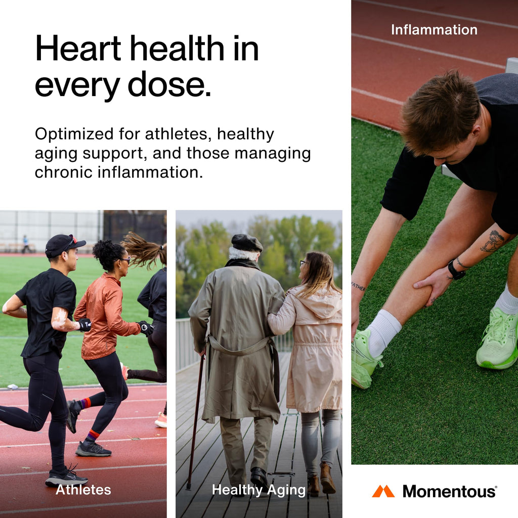 Momentous Omega-3 Fish Oil - High-Potency EPA & DHA Supplement for Men & Women - Supports Heart, Joint, & Brain Health - NSF Certified for Sport - TrustMedUSA