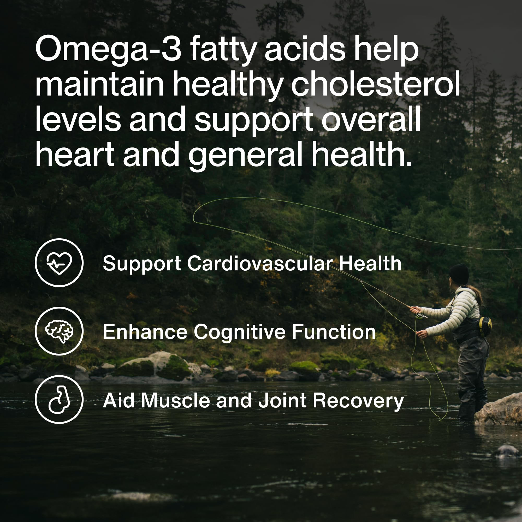 Momentous Omega-3 Fish Oil - High-Potency EPA & DHA Supplement for Men & Women - Supports Heart, Joint, & Brain Health - NSF Certified for Sport - TrustMedUSA