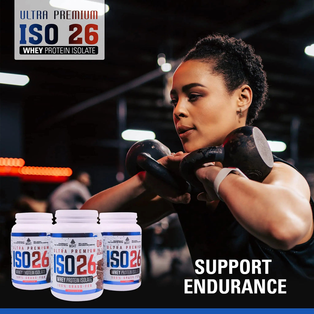 MOMOF4TRANSFORM MO4T Grass Fed Whey Protein Isolate Powder, Naturally Sweetened - TrustMedUSA