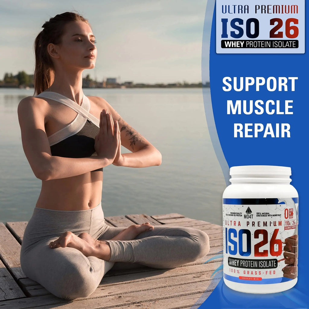 MOMOF4TRANSFORM MO4T Grass Fed Whey Protein Isolate Powder, Naturally Sweetened - TrustMedUSA