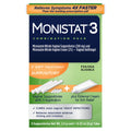Monistat 3-Day Yeast Infection Treatment for Women, 3 Miconazole Vaginal Suppositories & External Itch Relief Cream (9g Tube) Combo Pack - Maple Wellness Supplements