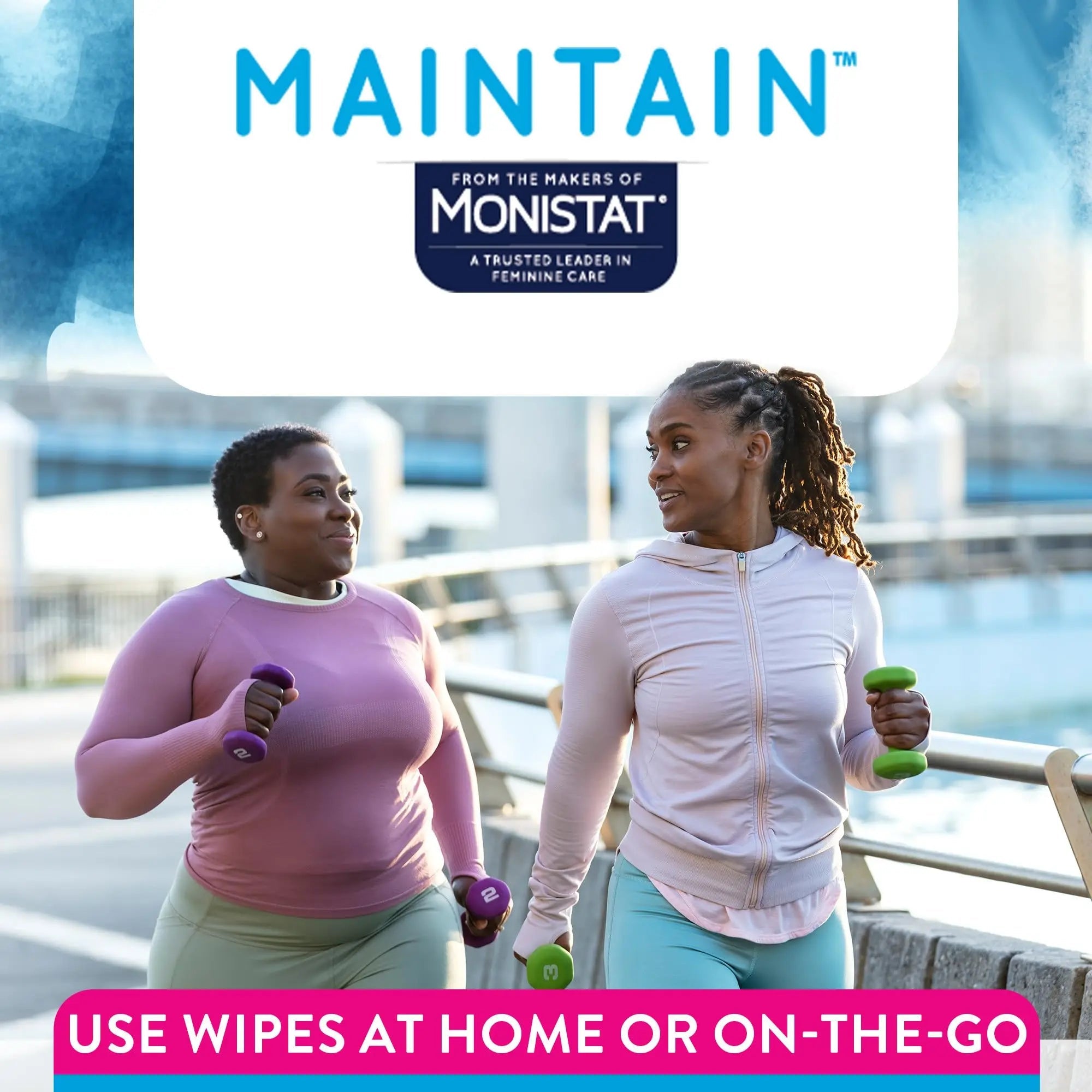 Monistat Maintain Boric Acid Odor Control Kit, 10 Feminine Wipes & 10 Boric Acid Suppositories for Women, Fragrance-Free and Non-Irritating pH Balanced Formulas to Control Vaginal Odor - TrustMedUSA