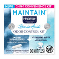 Monistat Maintain Boric Acid Odor Control Kit, 10 Feminine Wipes & 10 Boric Acid Suppositories for Women, Fragrance-Free and Non-Irritating pH Balanced Formulas to Control Vaginal Odor - TrustMedUSA
