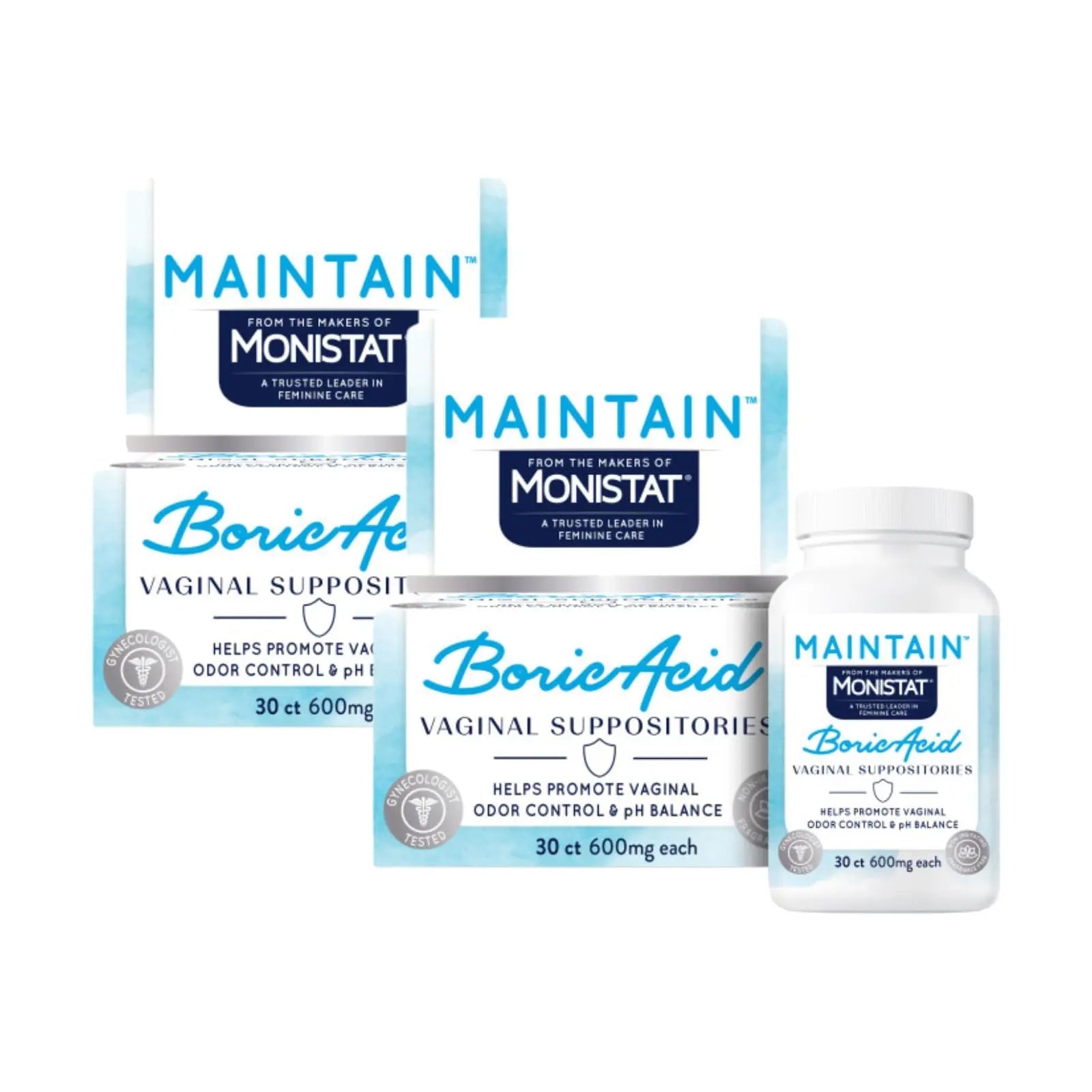 Monistat, Suppositories for Women 30 Ct, (2pack) - TrustMedUSA