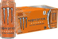 Monster Energy Ultra Sunrise, Sugar Free Energy Drink, 16 Fl Oz (Pack of 15) - TrustMedUSA