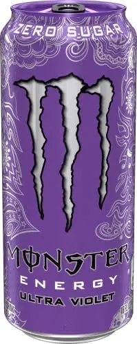 Monster Energy Ultra Violet, Sugar Free Energy Drink, 16 Ounce (Pack of 15) - TrustMedUSA