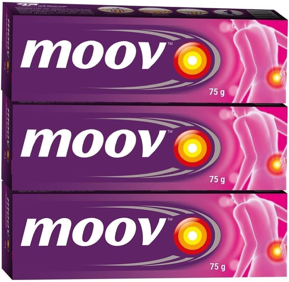 Moo Fast Quick Cream - 75g Pack of 3 | Suitable for Back, Muscle, Joint, Knee | Suitable for Sports & Gym Related - TrustMedUSA