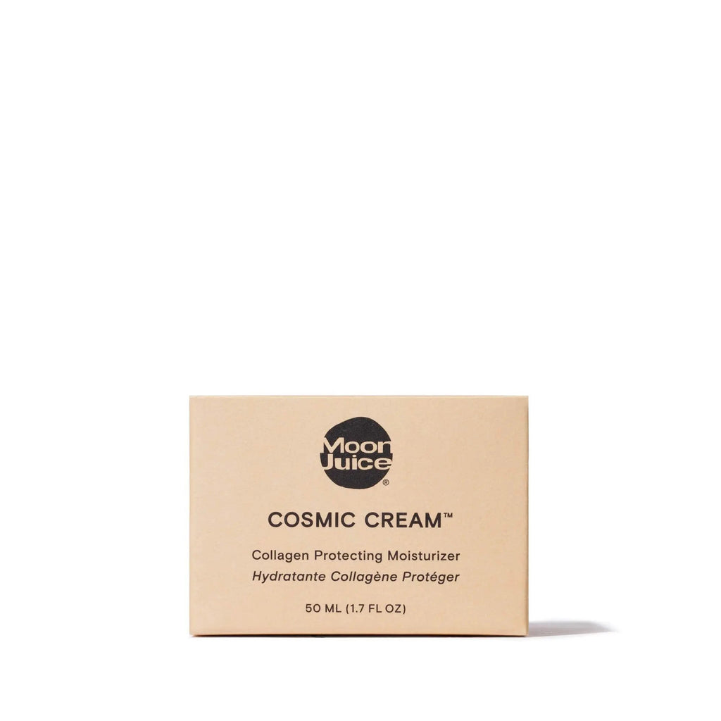 Moon Juice Cosmic Cream Vegan Collagen Protecting Moisturizer - Adaptogenic Dewy Face Lotion with Ashwagandha, Emollient Fatty Acids & Mushroom - Clean, Cruelty-Free & Sustainably-Sourced (1.7oz) - TrustMedUSA