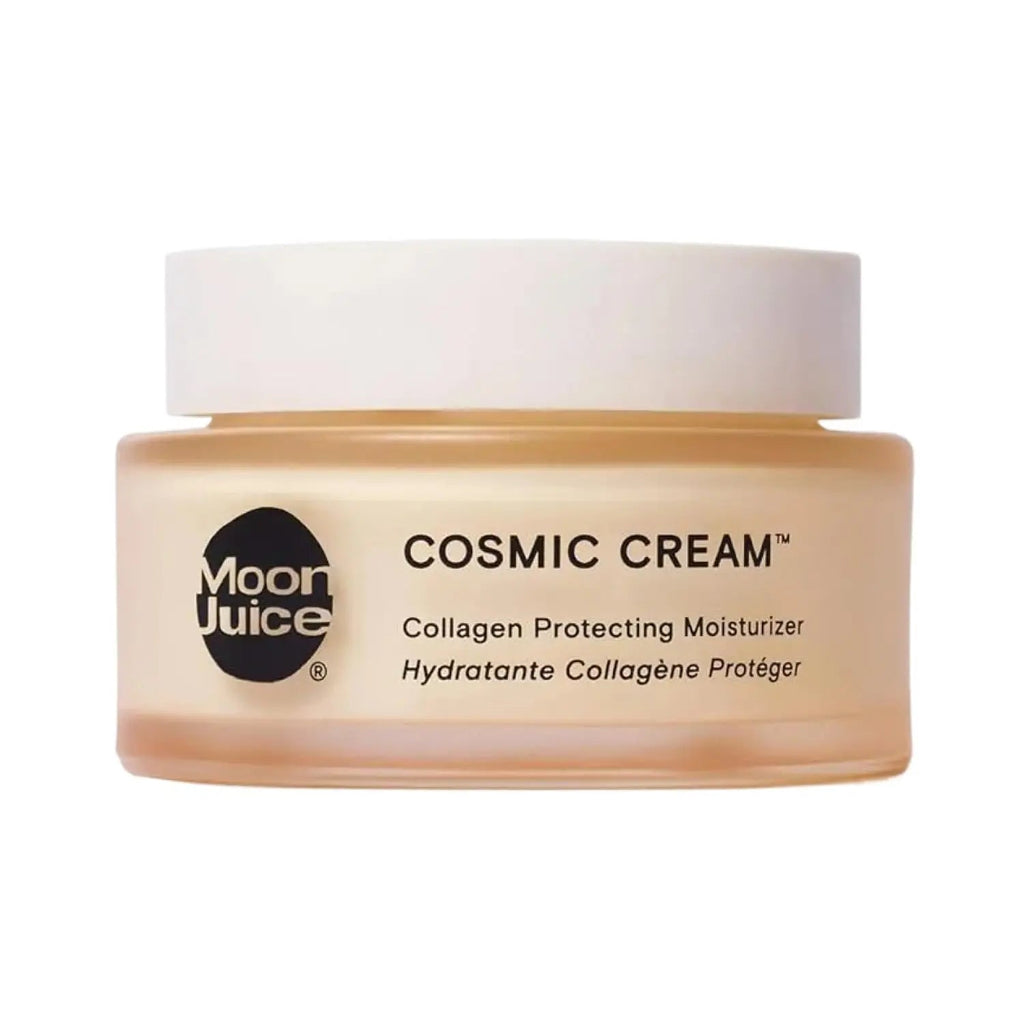 Moon Juice Cosmic Cream Vegan Collagen Protecting Moisturizer - Adaptogenic Dewy Face Lotion with Ashwagandha, Emollient Fatty Acids & Mushroom - Clean, Cruelty-Free & Sustainably-Sourced (1.7oz) - TrustMedUSA