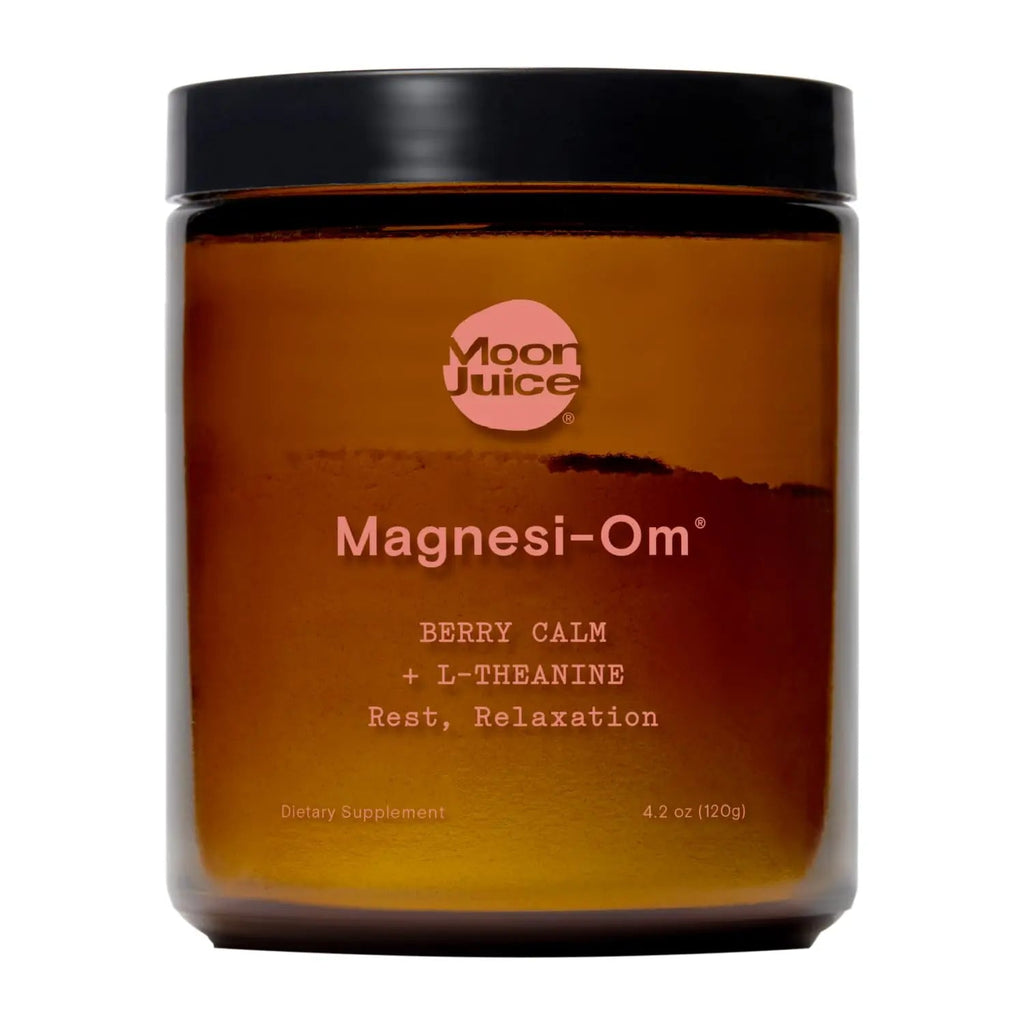 Moon Juice Magnesi-Om Magnesium Powder Supplement - Chelated Magnesium Complex + L-Theanine Blend for Rest, Relaxation & Regularity - TrustMedUSA