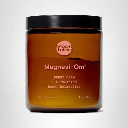 Moon Juice Magnesi-Om Magnesium Powder Supplement - Chelated Magnesium Complex + L-Theanine Blend for Rest, Relaxation & Regularity - TrustMedUSA