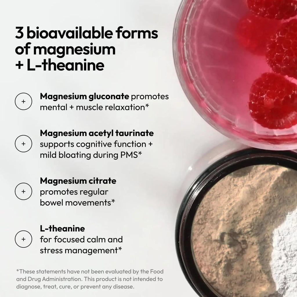 Moon Juice Magnesi-Om Magnesium Powder Supplement - Chelated Magnesium Complex + L-Theanine Blend for Rest, Relaxation & Regularity - TrustMedUSA